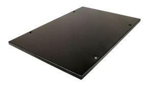 Tapa ciega negra de suelo para rack´s