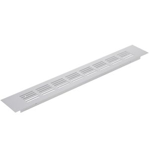 Rejilla de ventilación para zócalo aluminio 350x50mm