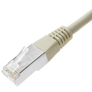 Cable de red ethernet Cat. 6 FTP de 50m de color gris
