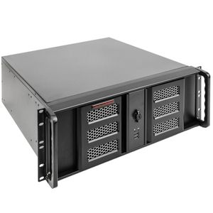 Caja rack 19" IPC ATX 4U 3x5.25" 8x3.5" fondo 460mm