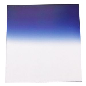 Filtro de fotografia cuadrado para portafiltros cokin 84x95mm azul-gradual