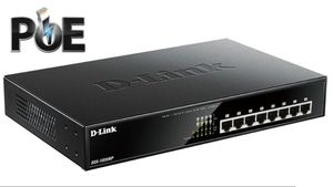 Switch D-Link 8p. Gigabit Max PoE