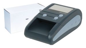 Detector de billetes falsos Euro/Libra portátil sin batería