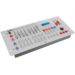 Controlador DMX 512 de 8 deslizadores 5U
