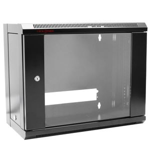 Armario rack mural 19'' 6U 570x300x390mm pared SOHORack desmontado DIY de RackMatic
