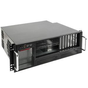 Caja rack 19" IPC ATX 4U 2x5.25" 6x3.5" fondo 380mm