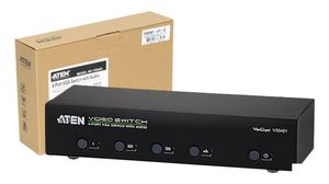 Switch VGA Aten con audio Negro