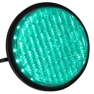 Luz LED para semáforo IP65 100mm de 12-24V verde