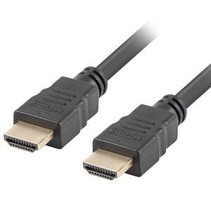Pack de 10 unidades cable HDMI v1.4 macho a macho de 1 m de Lanberg color negro CA-HDMI-13CC-0010-BK
