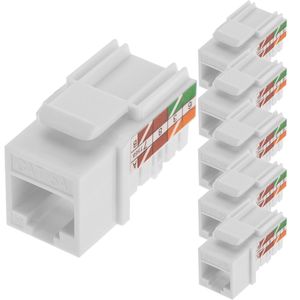 Keystone RJ45 hembra TB110 Cat. 6A UTP pack de 6 unidades