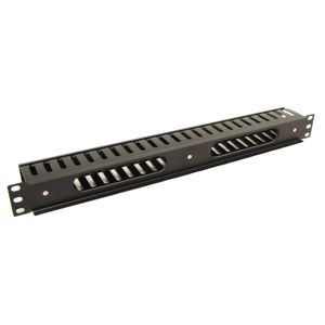 Panel guíacables para armario rack 19" 1U para gestión de cables 50mm