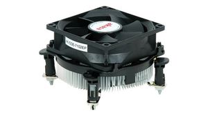 Cooler Akasa silencioso de aluminio PWM para Intel LGA 775/1156 TDP 73W