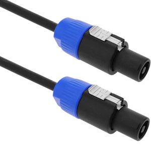 Cable speakon altavoces NL2 2x2.5mm 15GA 2m
