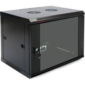Armario rack mural 19'' 6U 600x300x372mm pared SOHORack de RackMatic