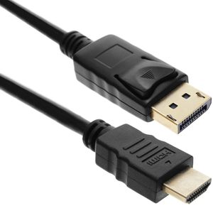 Cable DisplayPort macho a HDMI macho 1.8m