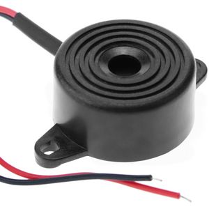 Zumbador piezo cerámico con sonido continuo 12VDC