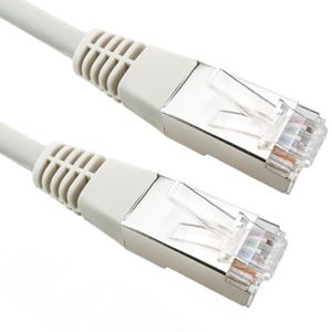 Cable de red ethernet RJ45 LSHF FTP Cat.5e gris 15 m