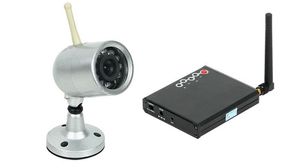 Kit 1 cámara y receptor interior 2.4 GHz Wireless IR 380 TVL