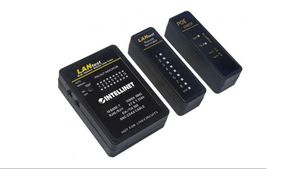 Tester profesional de cables RJ45/11/BNC + comprobación de POE