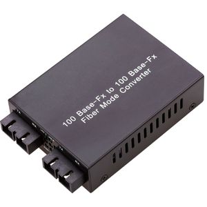 Conversor de fibra óptica de multimodo a monomodo SC 100 Mbps de MM a SM
