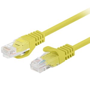 Cable de red ethernet Cat. 6 UTP de 7,5 m de color amarillo PCU6-10CC-0750-Y