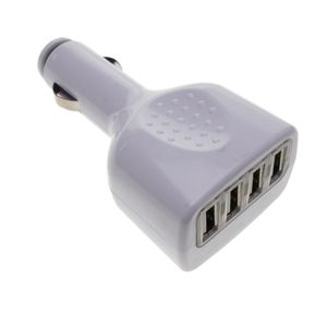 Adaptador de alimentación para mechero de coche a 4xUSB 2.1A