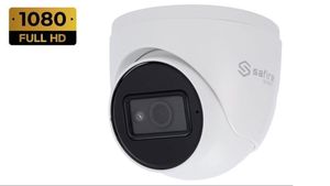 Cámara Domo 4 en 1 HDCVI CMOS 1/3" 2MP fija 2.8mm IR IP67 Blanca 20m