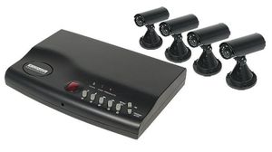 KIT CCTV 4 Cámaras con procesador QUAD