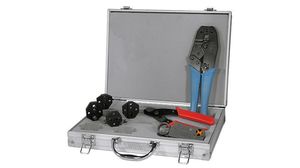 Maletín de herramientas de red coaxial 7 piezas