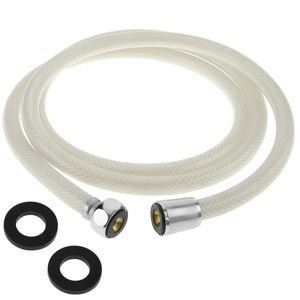 Flexo de ducha PVC blanco 1.7 m