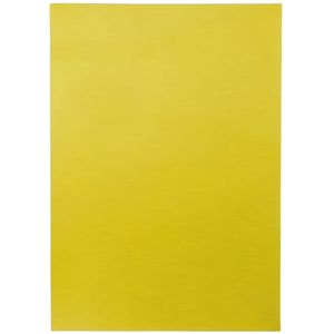 Cartel etiqueta magnética flexible amarillo A4 con imán