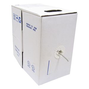 Bobina cable LSHF UTP Cat.6 24AWG rígido 305m