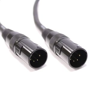 Cable DMX DMX512 XLR 5pin macho a XLR 5pin macho 2m