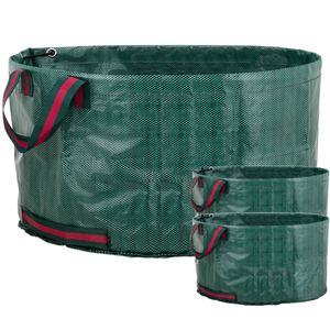 Bolsas de limpieza para jardín 240L 80 x 47 cm 3 unidades