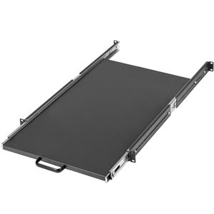Bandeja telescópica para rack de 1U F750 con fijación frontal trasera