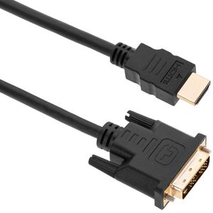Cable HDMI de tipo HDMI-A macho a DVI-D macho de 1.8 m