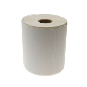 Rollo bobina de 500 etiquetas adhesivas para impresora transferencia térmica 101.6x76.2mm