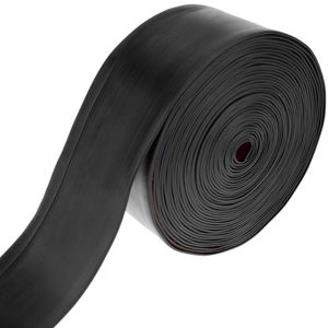 Rodapié flexible autoadhesivo 70 x 20 mm. Longitud 10 m negro