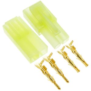 Conector RC TAMIYA MINI #1 de carga y fuente de alimentación Pareja macho y hembra