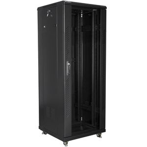 Armario Rack 19" de pie 32U F600 600x600x1603mm negro Lanberg