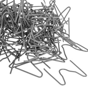 100 unidades grapas soldadura para plástico 0.6mm esquina exterior para pistola caliente reparación piezas de plástico y parachoques