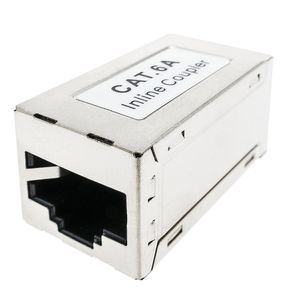 Acoplador empalme de cable FTP categoría 6A RJ45 hembra a RJ45 hembra
