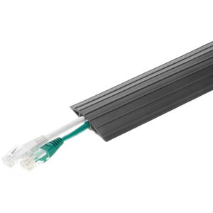 Pasacables de suelo para protección de cables eléctricos de 1 vía 900x6.5cm