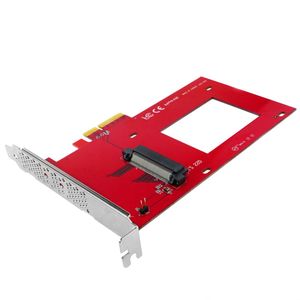 Tarjeta PCIe PCI Express con SFF-8639 compatible con U.2 PCIe-NVMe SSD 2.5"