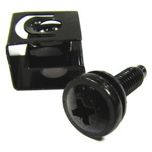 Tornillos M5 para Rack 19 50-pack con pestaña de fijación