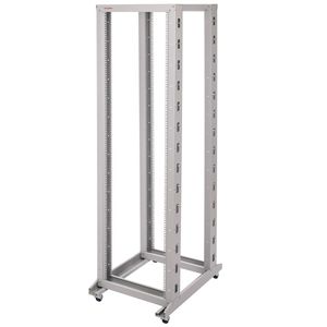 Armario rack 19'' abierto 42U 600x1000x2000mm blanco Open2 MobiRack de RackMatic