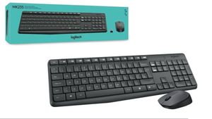 Kit de teclado y ratón Wireless Logitech MK235