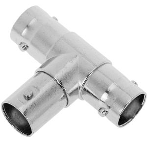 Conector triple de cable coaxial BNC hembra RG58