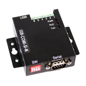 Adaptador USB a RS-422 RS485 VSCOM PRO 1-Port DINRail USBCOMiSIM