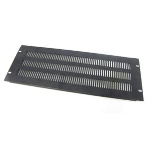 Panel de rejilla de 4U para armario rack 19" Tapa de ventilación negra